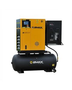 EMXERVK200003 image(0) - Emax Compressor Emax Complete Rotary VFD Package 20hp 3PH 120 Gal Tank w/115CFM Air Dryer