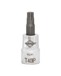 MAY16241 image(0) - Mayhew Mayhew T40IP Torx Plus&reg; Short Insert Socket Bit, 3/8-Inch Drive