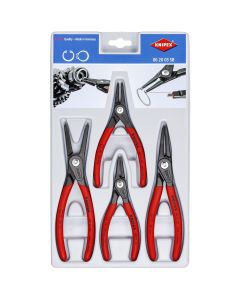 KNP002003SB image(1) - KNIPEX Precision Circlip Plier Set 4Pc.