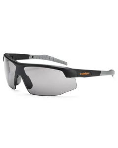 ERG59030 image(0) - Ergodyne SKOLL Smoke Lens Matte Black Safety Glasses