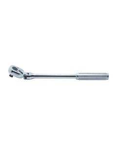 KKN3774P image(0) - Ko-ken USA 3774P 3/8 Sq. Dr. Ratchet Handle  24 teeth Flexible Head Length 265mm  Polished Handle