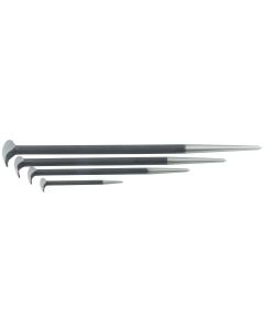 KTI71600 image(2) - K Tool International PRY BAR SET 4 PC BENT END