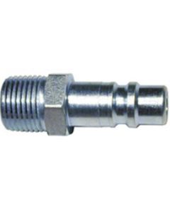 AMFCP17-10 image(0) - 1/2" Coupler Plug with 1/2" Male threads I/M Industrial- Pack of 10