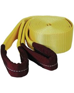 K Tool International Tow Strap With Looped End 3in. x 30ft. 30,000lbs