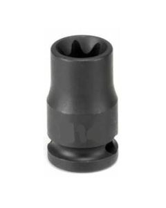 Grey Pneumatic 3/8" Drive x E10 External Torx Impact Socket