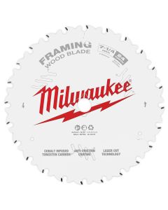 MLW48-40-0720 image(0) - Milwaukee Tool 7-1/4" 24T Framing Circular Saw Blade