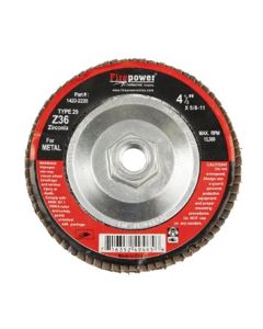 FPW1423-2220 image(0) - Firepower FLAP DISC 4-1/2 5/8-11 36GR