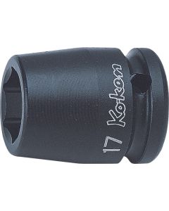 Ko-ken USA 14400M-21 1/2 Sq. Dr. Socket  21mm 6 point Length 38mm