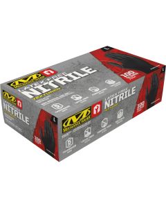 HD Black Nitrile Gloves 5mil, Medium (100 pack)
