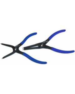 VIMSR7 image(1) - VIM Tools Snap Ring Pliers Set, 7 Inch OAL, 1.8M (.071) Hardened Tips