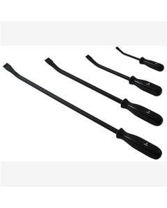 SUN9704 image(0) - Sunex Pry Bar Set 4-Piece Bent End Black Ha