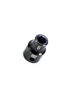 KDT84309N image(0) - GearWrench 3/8" Drive 6 Point Standard Impact Metric Socket 8mm