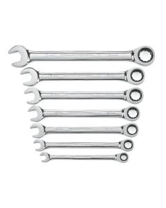 KDT9417 image(0) - WRENCH RATCHING COMB. SET METRIC 7 PC GEARWRENCH