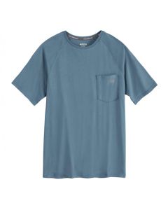 VFIS600DL-RG-S image(0) - Workwear Outfitters Perform Cooling Tee Dusty Blue, Small