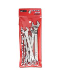 TIT17384 image(0) - TITAN 5PC SAE COMBINATION WRENCH SET