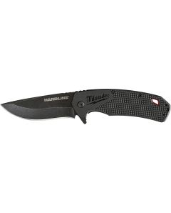 Milwaukee Tool 3.5&rdquo; HARDLINE Smooth Blade Pocket Knife