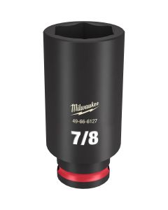 Milwaukee Tool SHOCKWAVE Impact Duty  3/8"Drive 7/8" Deep 6 Point Socket