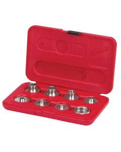 MLW49-54-0700 image(0) - Milwaukee Tool Template Guide Kit 9 Piece