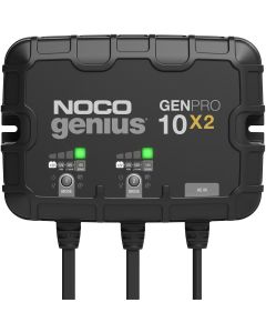 NOCGENPRO10X2 image(2) - NOCO Company GENPRO10X2 12V 2-Bank, 20-Amp On-Board Battery Charger