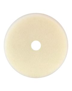 DYNABRADE 6.5" White Foam Flat Polishing Pad