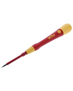 WIH32001 image(0) - Wiha Tools Insul. PicoFinish Precision Slotted Screwdriver 2.0x40mm