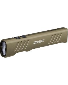 COS31104 image(0) - COAST Products Slayer Pro 1150 Lumens Rechargeable LED BeamSaver USB-C  Flashlight, Dune