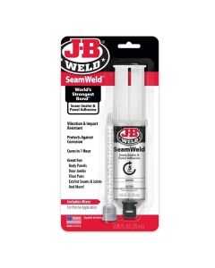 JBW50178 image(0) - J B Weld J-B Weld 50178 SeamWeld Seam Sealer and Panel Adhesive Syringe - 25 ml.