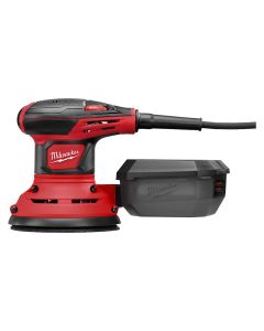 MLW6034-21 image(0) - Milwaukee Tool 5" Corded Random Orbit Palm Sander (7,000-12,000 Opm) Bag Kit