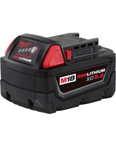 MLW48-11-1850 image(1) - Milwaukee Tool M18 REDLITHIUM XC5.0 Extended Capacity Battery Pack