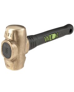 WIL90412 image(0) - Wilton BASH BRASS SLEDGE HAMMER 4 LB. HEA