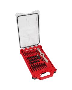 MLW49-22-5604 image(4) - Milwaukee Tool 38PC SAE Tap & Die PACKOUT Set w/ Hex-LOK 2-in-1 Handle