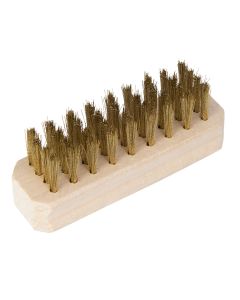 JSP96495 image(1) - J S Products 3-1/4-Inch x 1-Inch Brass Tire Repair Brush