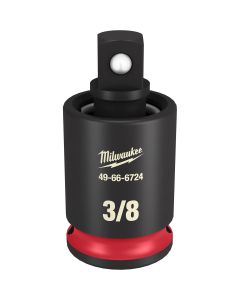 MLW49-66-6724 image(0) - Milwaukee Tool SHOCKWAVE Impact Duty  3/8" Drive Universal Joint