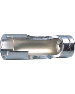 KKN3300FN-18 image(0) - Ko-ken USA 3/8 Sq. Dr. Socket  18mm Flare Nut Length 80mm