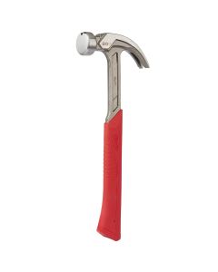 MLW48-22-9080 image(0) - Milwaukee Tool 20oz Curved Claw Smooth Face Hammer