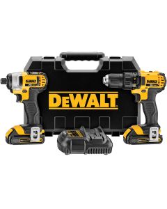 DWTDCK280C2 image(1) - DeWalt 20V Li-Ion Compact Drill and Driver Co