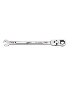 MLW45-96-9809 image(0) - Milwaukee Tool 9/32" Flex Head Ratcheting Combination Wrench