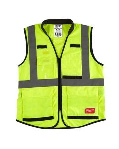 MLW48-73-5084 image(1) - Milwaukee Tool Class 2 High Visibility Yellow Performance Safety Vest - 4XL/5XL (CSA)