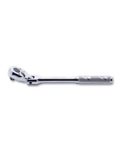 Ko-ken USA 2774P 1/4 Sq. Dr. Ratchet Handle  20 teeth  Length 161mm Flexible Head Polished Handle