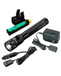 STL75832 image(0) - Streamlight Stinger DS LED Bright Rechargeable Flashlight with Dual Switches - Black