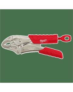 MLW48-22-3405 image(0) - Milwaukee Tool 5" Locking Pliers  Curved Jaw w/ Durable Grip