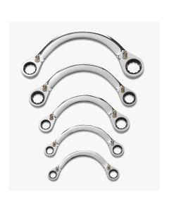 KDT9850 image(0) - HALF MOON GEAR WRENCH 5PC METRIC SET