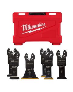 MLW49-10-9112 image(3) - Milwaukee Tool OPEN-LOK 6-Pc Oscillating Multi-Tool General Purpose Blade Kit