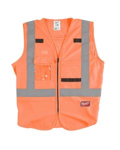 MLW48-73-5031 image(0) - Hi Vis Orange Safety Vest - S/M