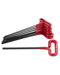 TIT12768 image(0) - TITAN 8-PC SAE T-HANDLE HEX KEY SET