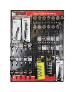 KTI0811 image(0) - K Tool International Torx & Hex Socket Bit Display