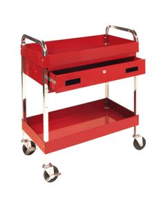 WLMW54004 image(0) - 2 SHELF UTILITY CART W/DRAWER