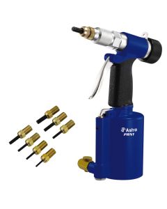 ASTPRN1 image(0) - Astro Pneumatic 3/8" Air Rivet Nut Setting Kit - Metric and SAE