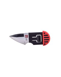 Sunex Knife Sting CKR D2 58HRC Satin 1in Trad Nylon Red Black Bls