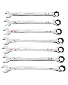 KDT86452 image(1) - GearWrench 7 Pc 120XP Universal Spline SAE XL Combination Set